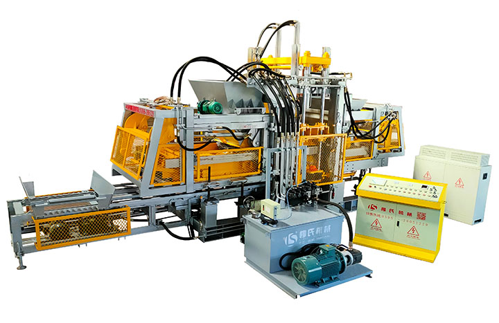 LS—?dú)W版系列PC仿石磚機(jī)、透水磚機(jī)、路沿石磚機(jī)等多功能一體機(jī)